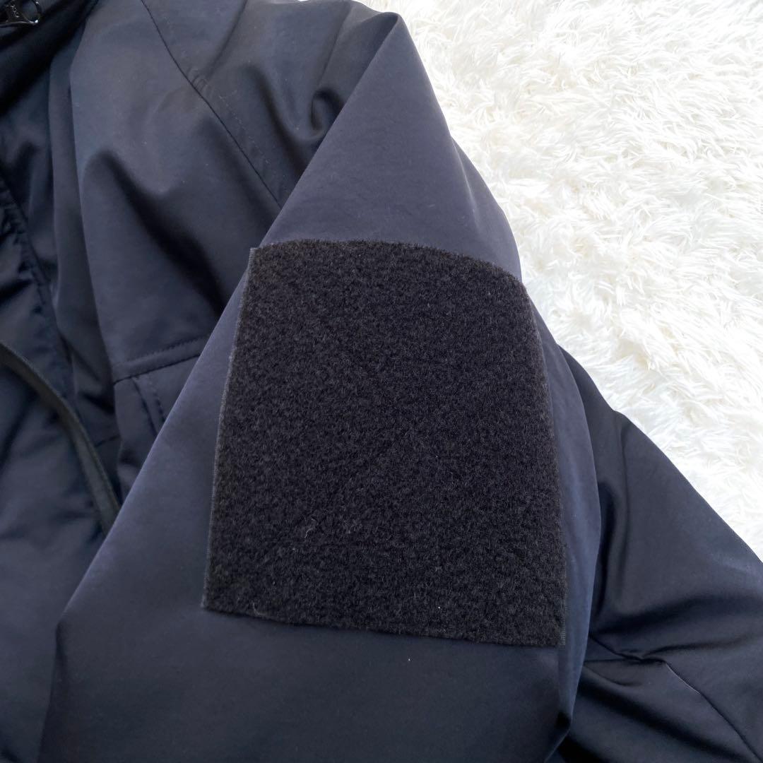 23AW AIVER イリディセントショートモンスターブルゾン　ブラック　M