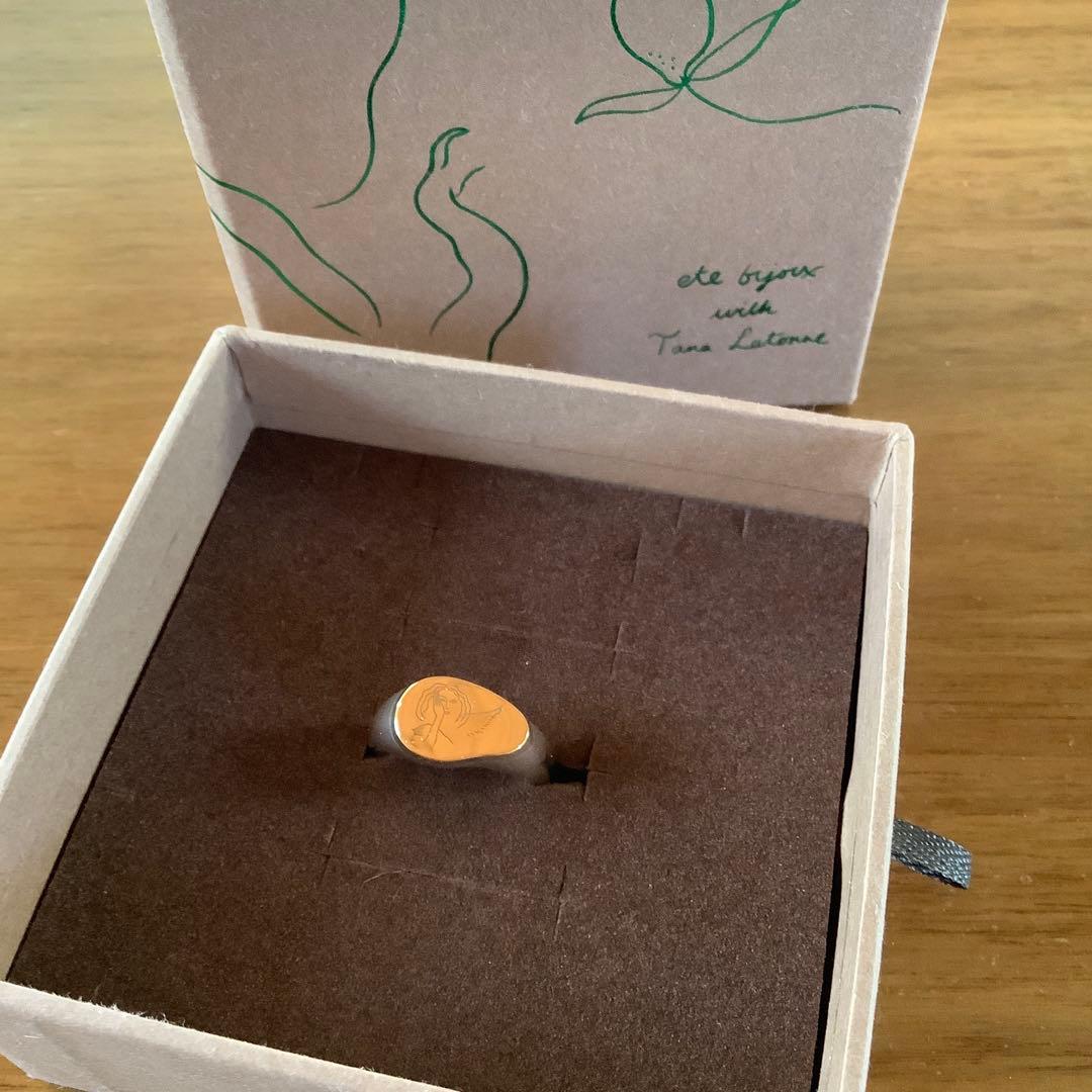 新品　エテビジュー　ete シグネット リング タナラトーレ