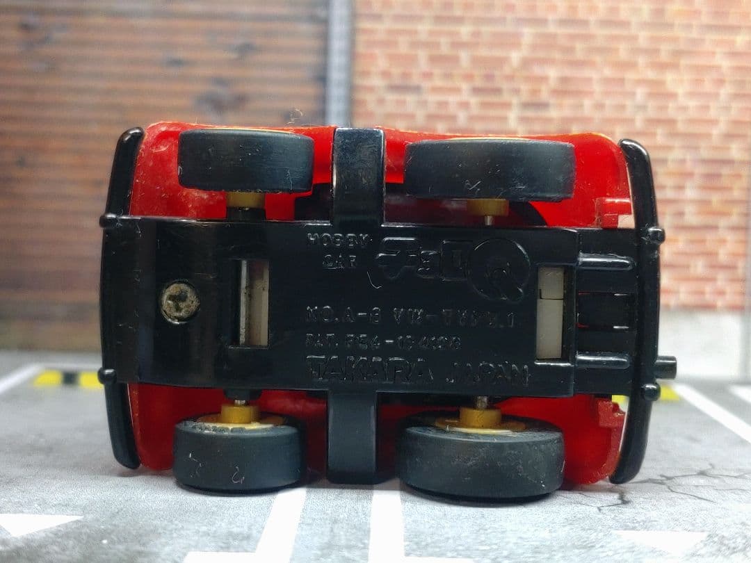 当時物　昭和レトロ　チョロQ　A-8 VW TYPE.1 ワーゲン　ビートル