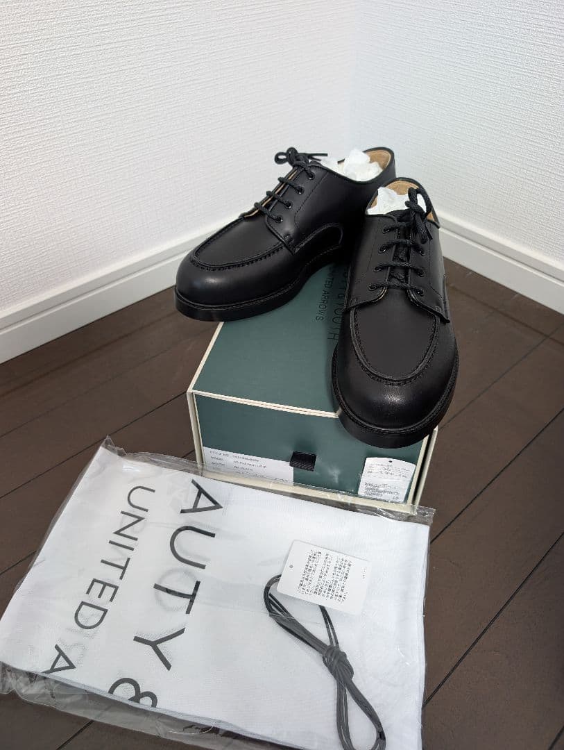 フレンチ Uチップ シューズ