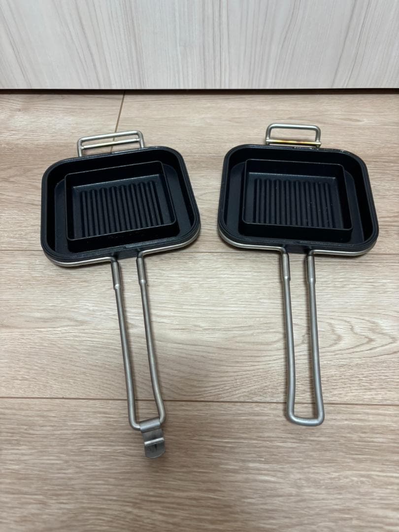 【美品】家事問屋　ホットパン　ホットサンドメーカー　IH対応