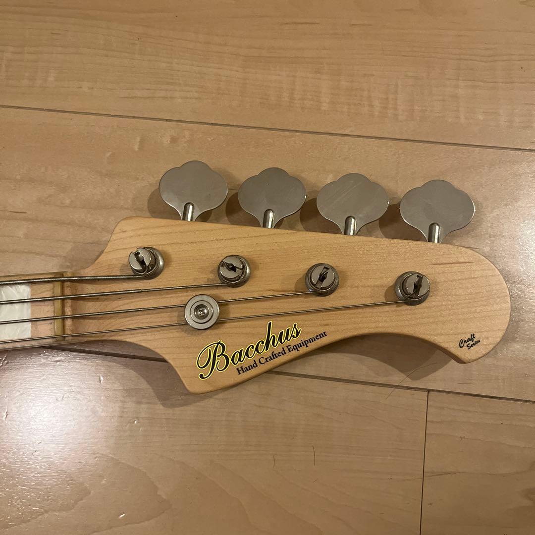 Bacchus ジャズベース クラフトシリーズ WL-JB ナチュラル 日本製