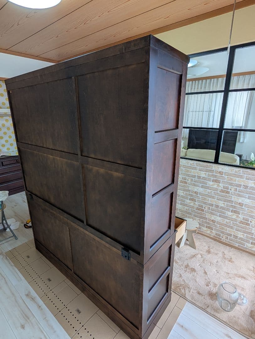 北海道民芸家具 食器棚