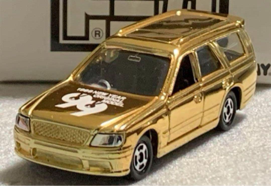 トミカ 非売品 日産 ステージア 金メッキ