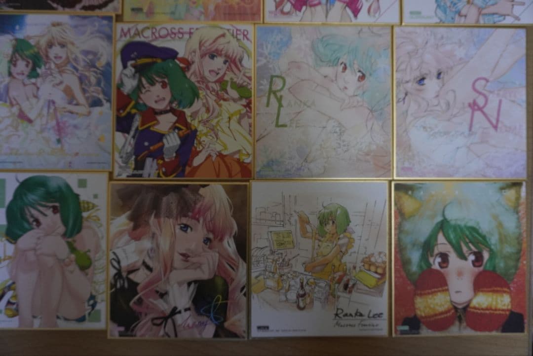 マクロスフロンティア 色紙ART 30枚　セット　ミニ色紙 マクロスF　まとめ