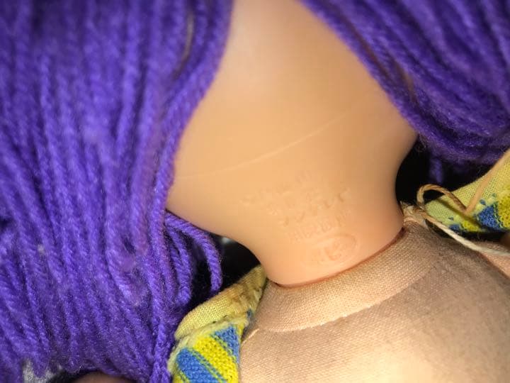 昭和レトロ　鳥山明先生　刻印入り　当時物　アラレちゃん人形　ポピー社