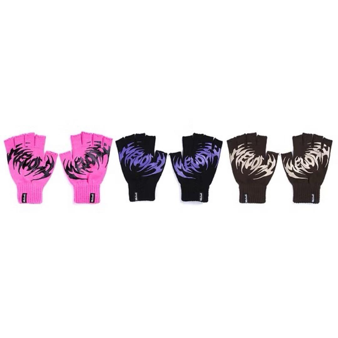 ec melodi 手袋　黒のみ