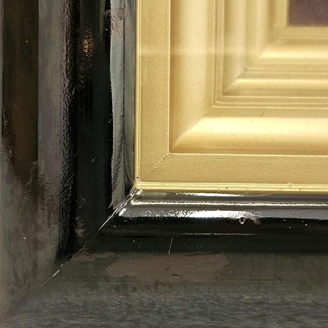 美品 ‼️大淵光則（おおぶち みつのり、号：光則）作の純銀製彫金レリーフ額絵。