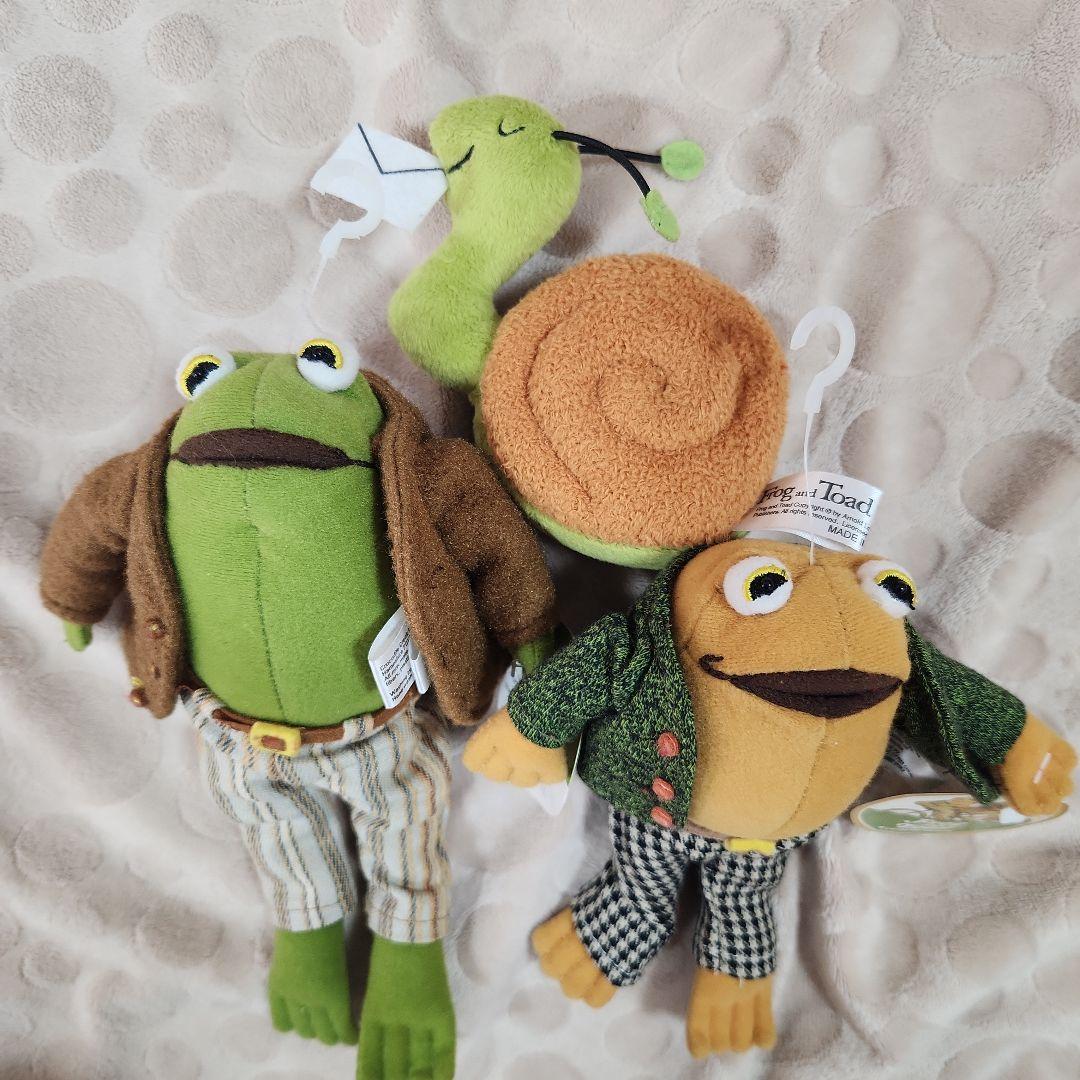 アーノルドローベル　かえるくん・がまくん・かたつむりくん　ぬいぐるみ