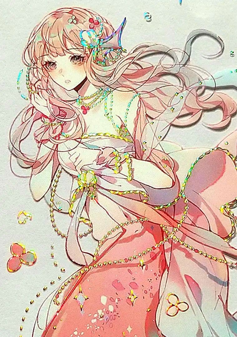 ☆のこり２☆J74＃迷境四时异想(镭射金)切り売り海外人物マステ