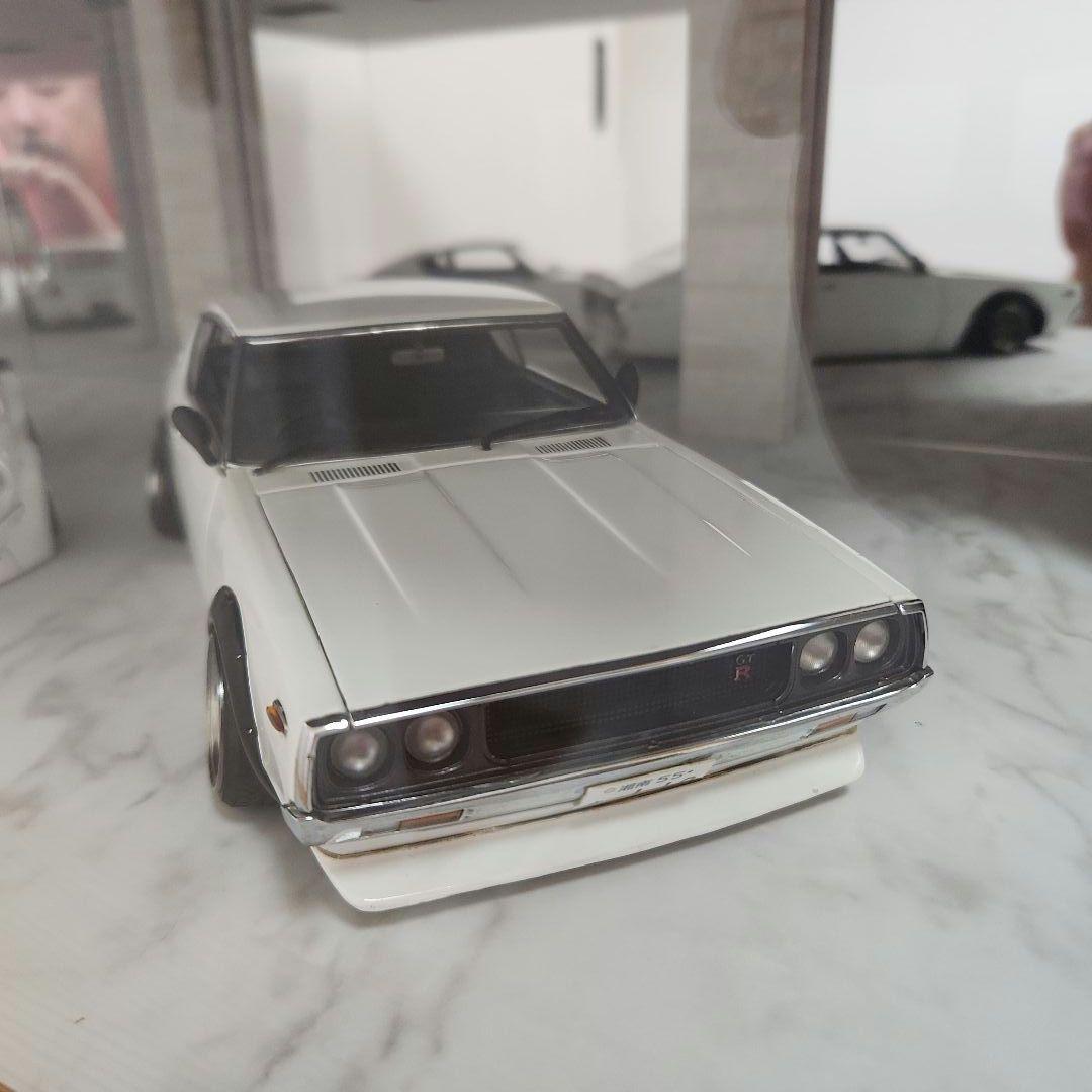 【京商】1/18日産 スカイライン ケンメリGT-R ミニカー