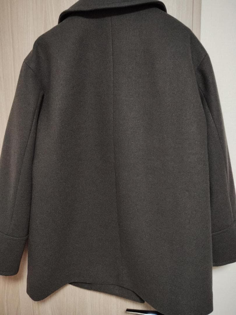 タグ付き 2025AW　fredy emue ウール混ミドル丈Pコート