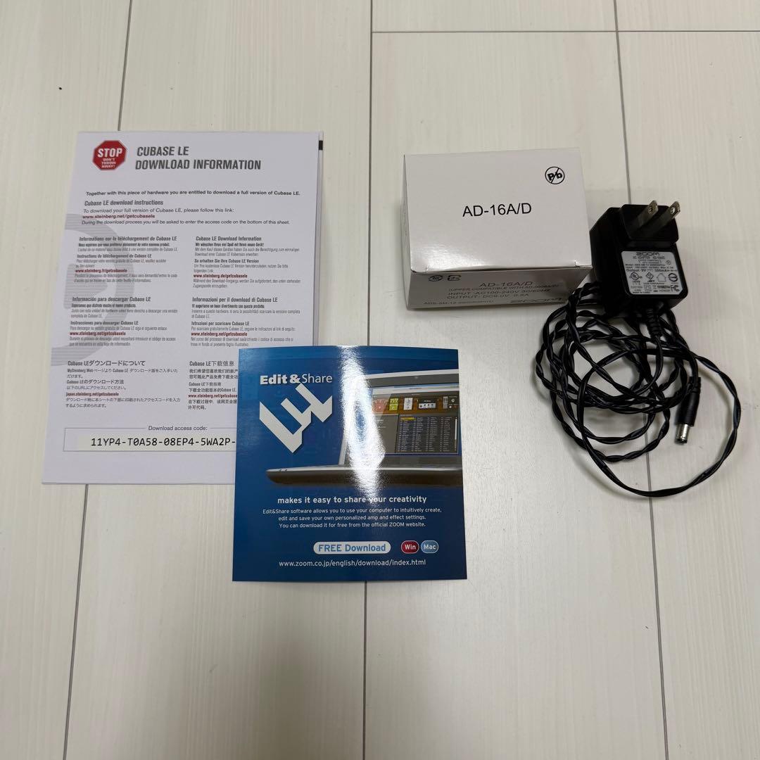 ZOOM G3X ギターエフェクター　おまけ付き