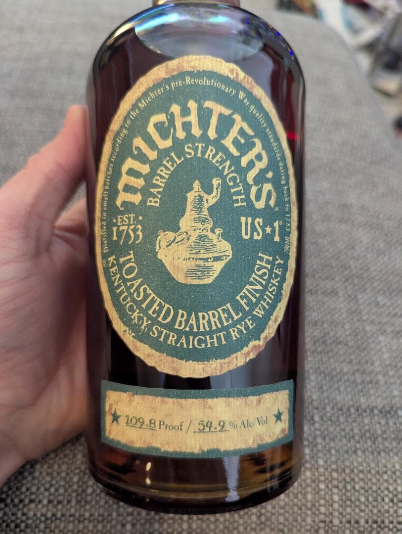 ミクターズ US★1 トーステッドバレルストレングス ライウイスキー