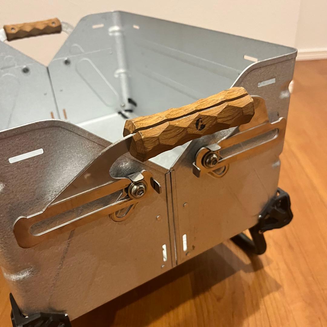 シェルフコンテナ 25 アシグリップ サイドバー レッグ付き　2個セット