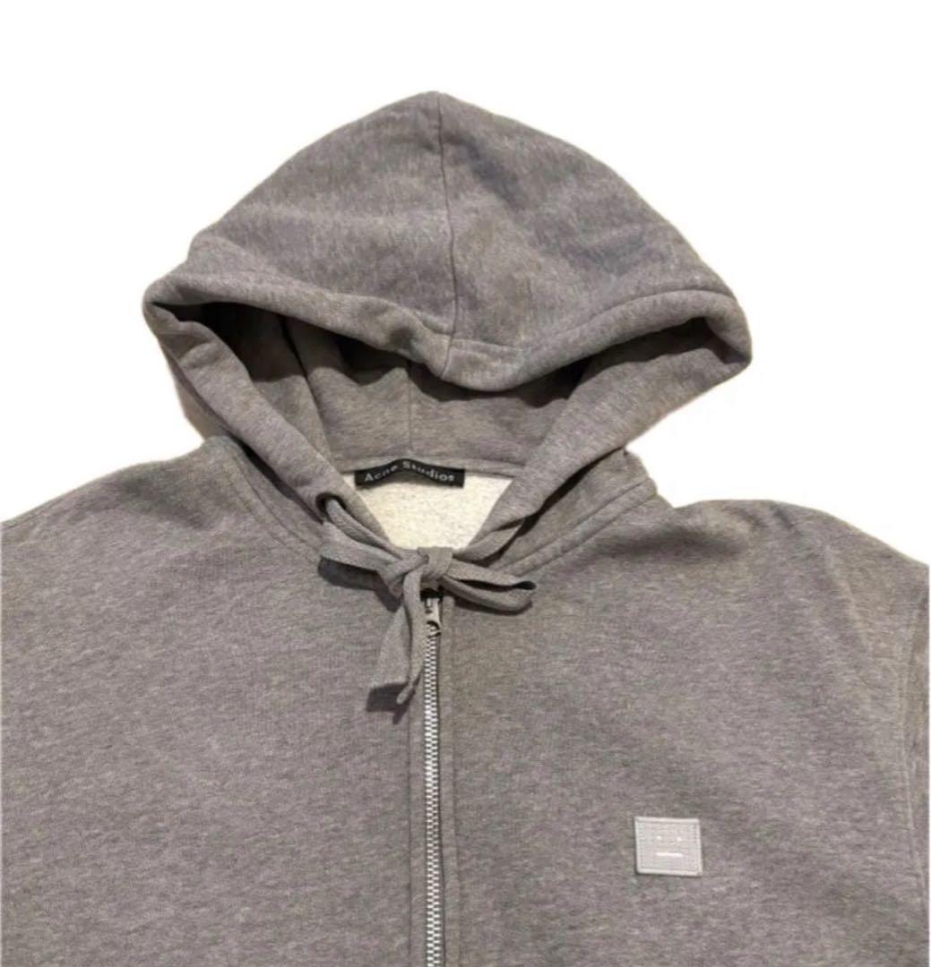 ACNE アクネスタジオ　パーカー　メンズ　フーディ　グレー　S