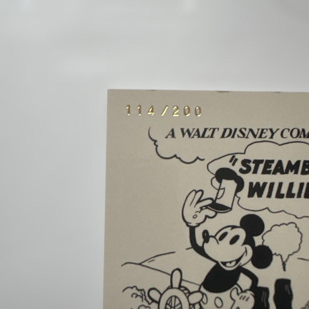 エポック EPOCH ディズニー100 蒸気船ウィリー 200枚限定 カード