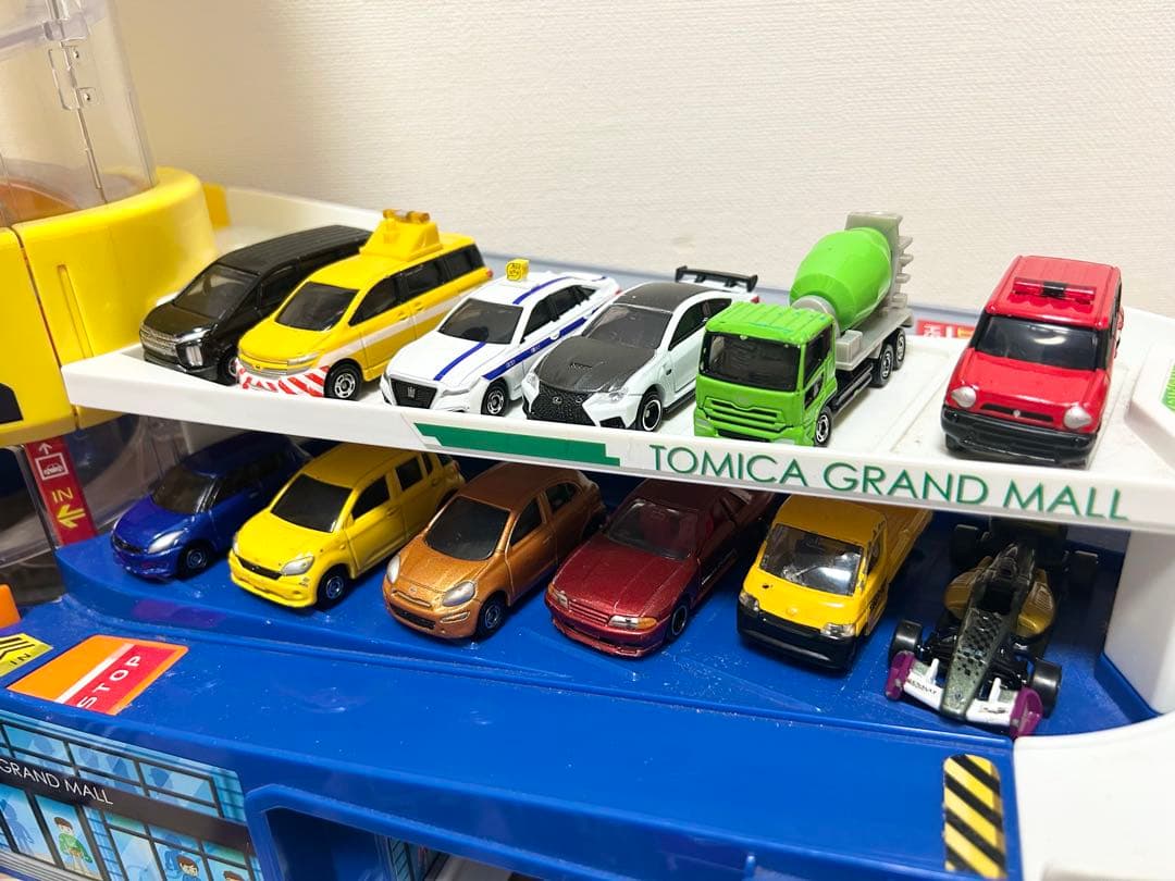 値下げ☆ダブルアクショントミカビル 立体駐車場 まとめ売り