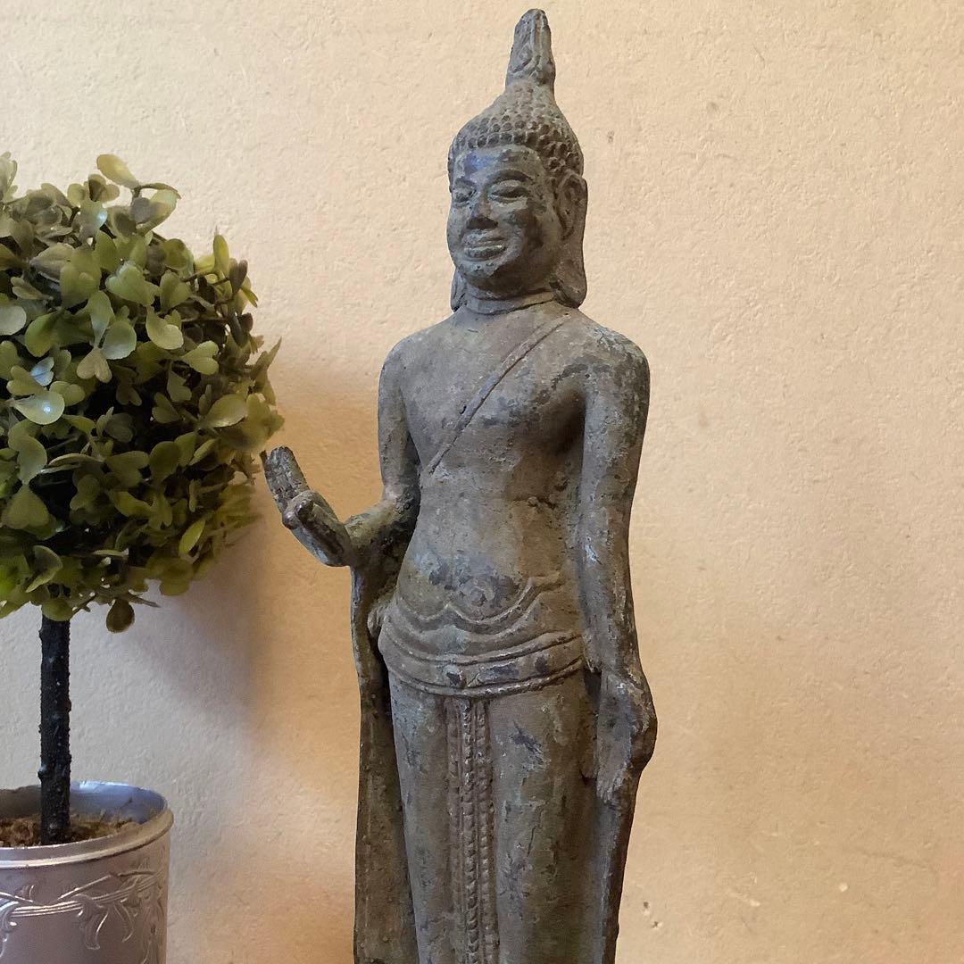 12〜13世紀「スコータイ ・アユタヤ・ドヴァーラヴァティー様式仏」出土青銅仏