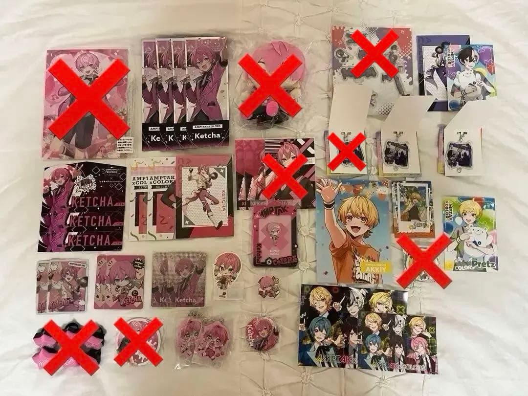 AMPTAK×COLORS あっきぃ ぷりっつ まぜ太 けちゃ まとめ売り