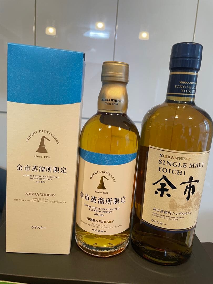 NIKKA 余市蒸溜所限定 & シングルモルト余市