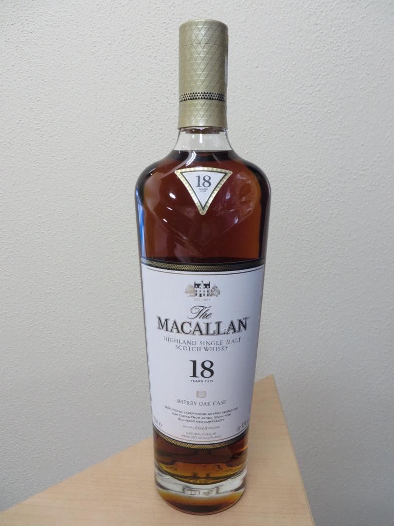 ザ マッカラン 18年 シェリー オーク カスク 43% 700ml