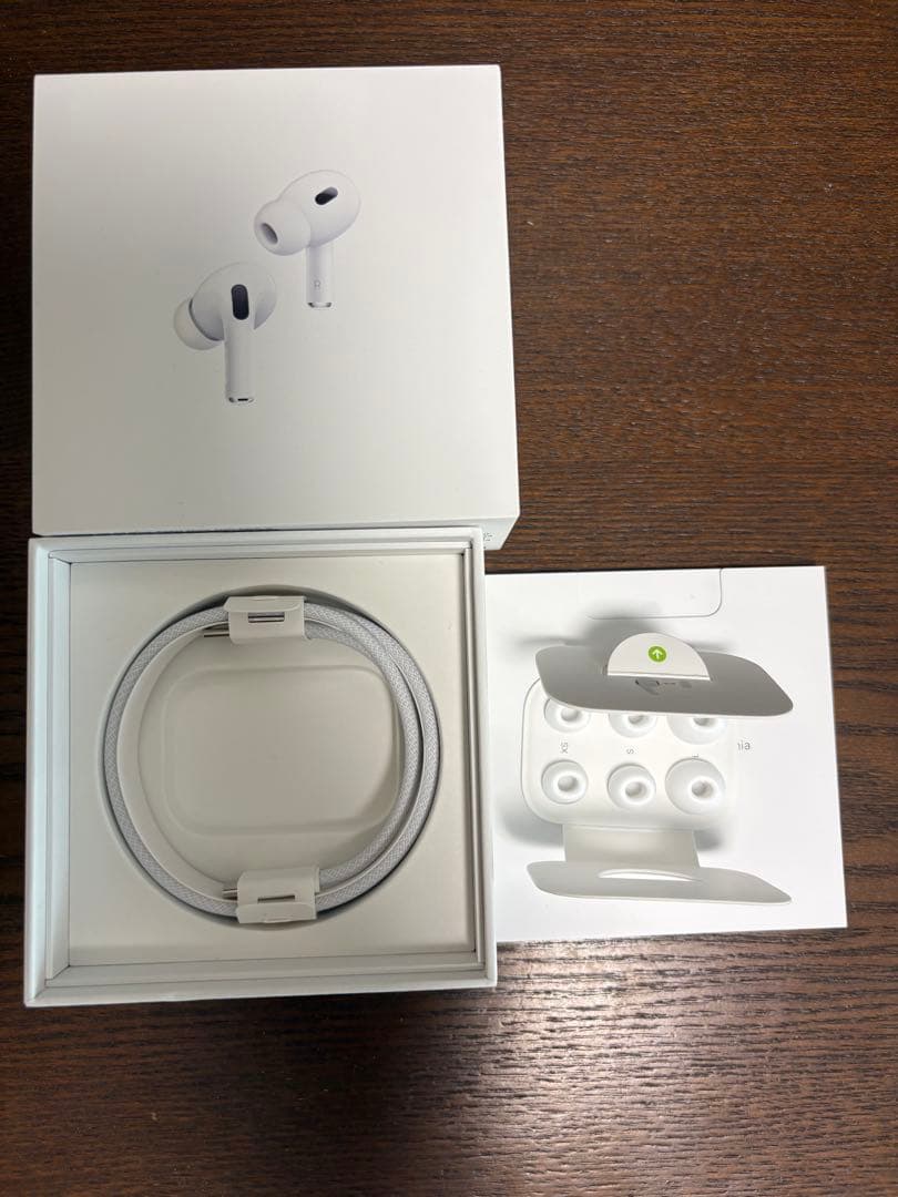 AirPods Pro（第2世代） 動作確認済み イヤーピース未使用あり
