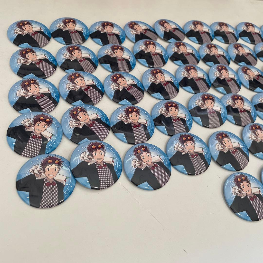 8.デジモン マルイ 本宮大輔 缶バッジ　THE BIGINNING　お祝い