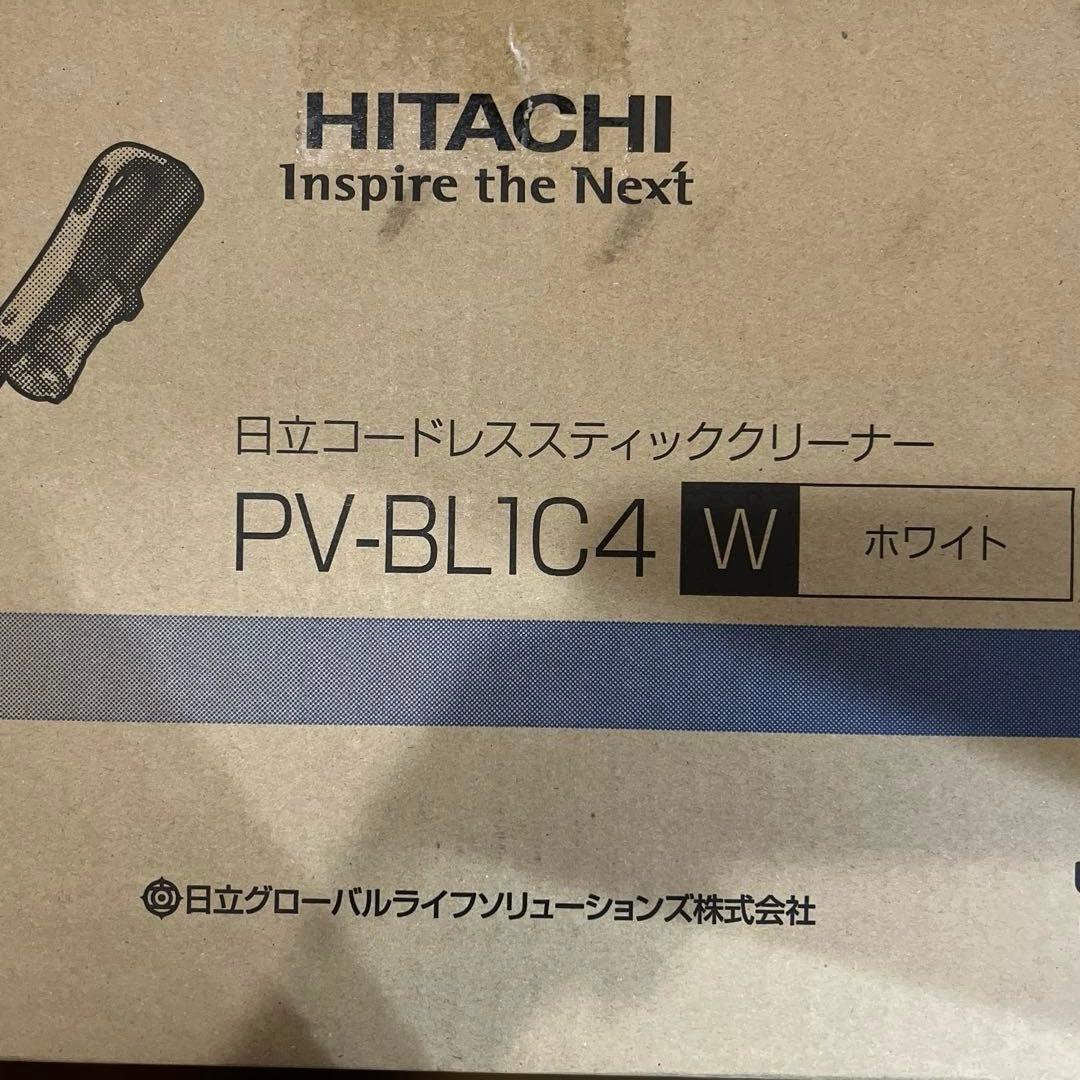 日立 掃除機 コードレス スティッククリーナー PV-BL1C4