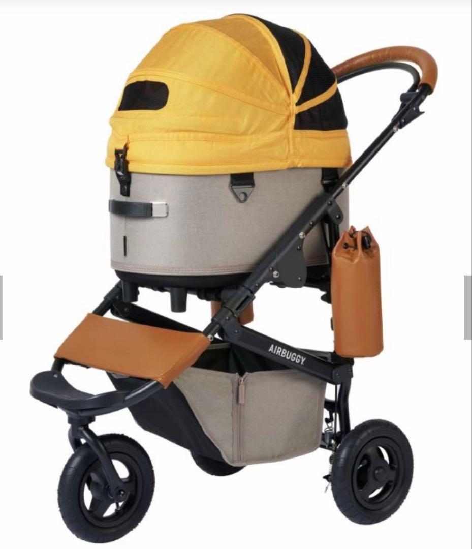 人気色　AIRBUGGY ドーム3 チェダー　エアバギー　レギュラー　イエロー①