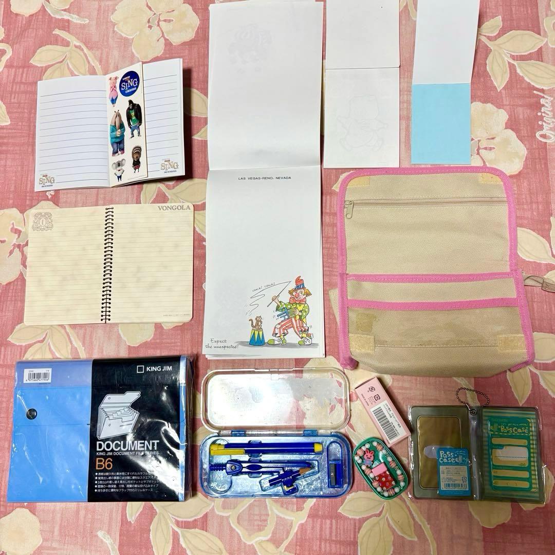 【40点　女子グッズ】リュック・バック・多種文房具・Disneyツムツム3種・他