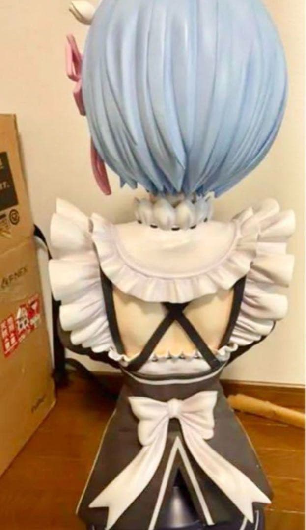 Re:ゼロ リゼロ レム 1/1 胸像フィギュア スタチュー
