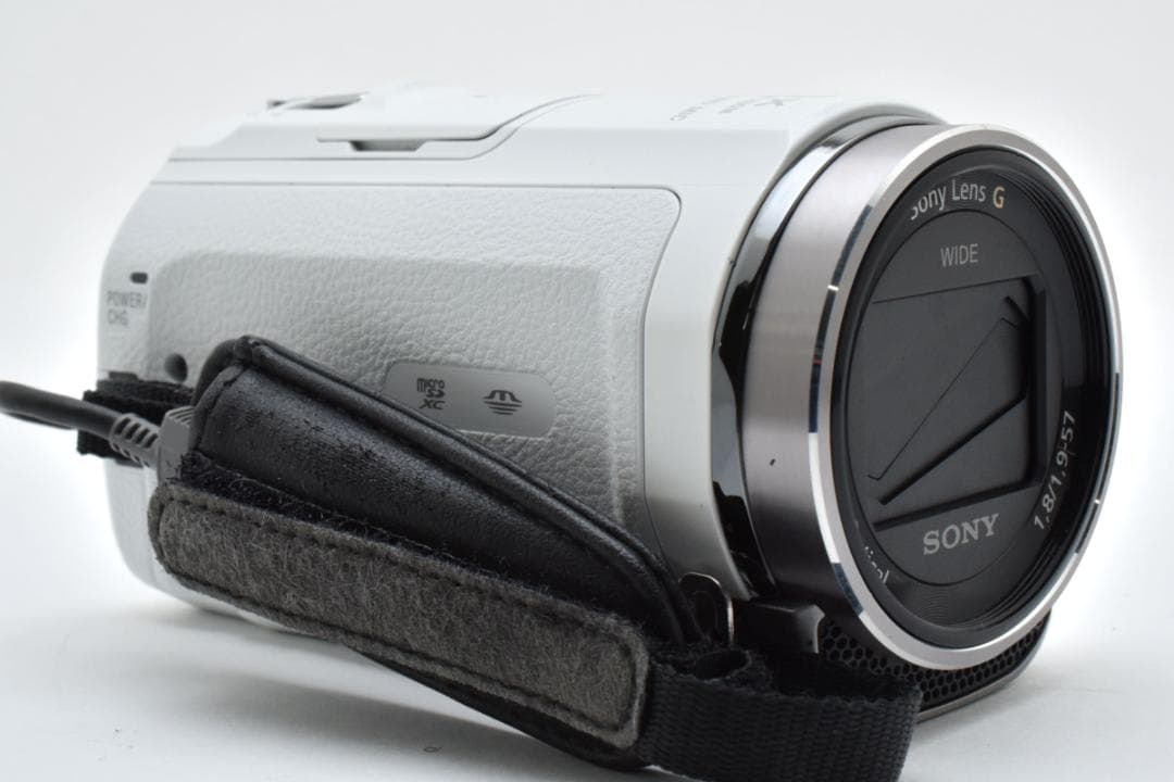 【美品】SONY Handycam HDR-CX535　ホワイト　動作確認済