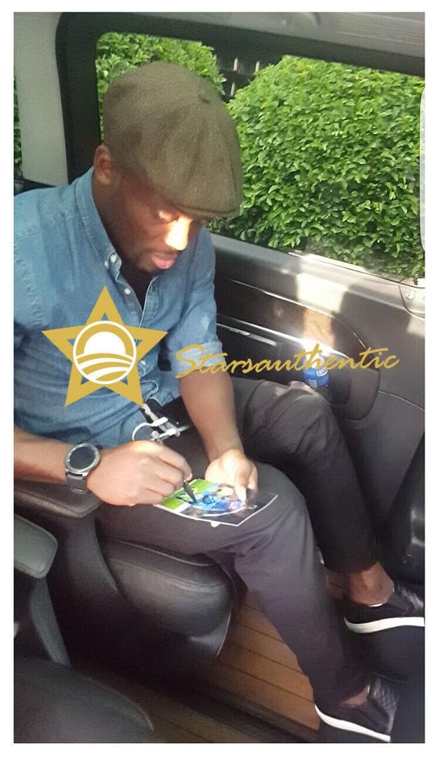 直筆サイン入り写真 マイケル・エッシェン チェルシーFC SA鑑定済