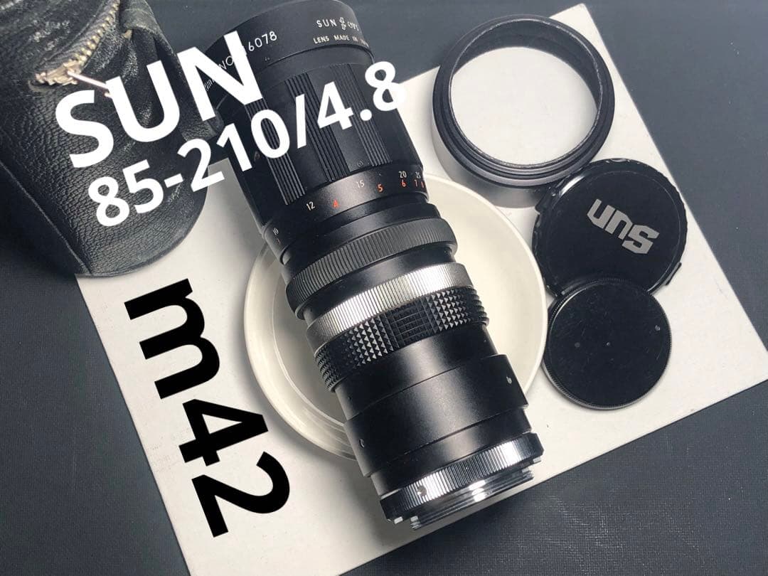 sun 85-210mm f4.8 m42マウント
