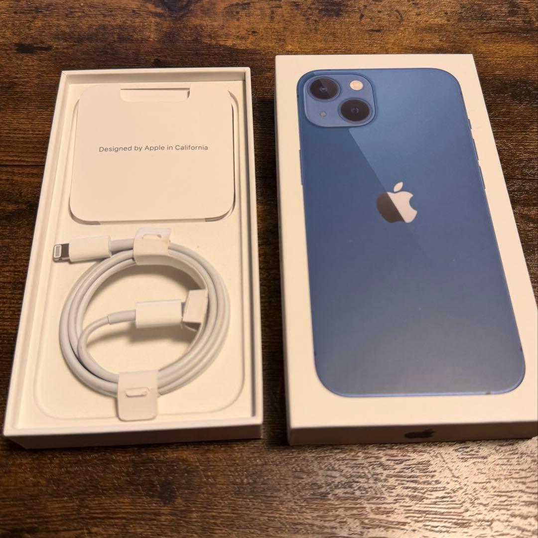 スマートフォン本体 iPhone13 Blue 128GB