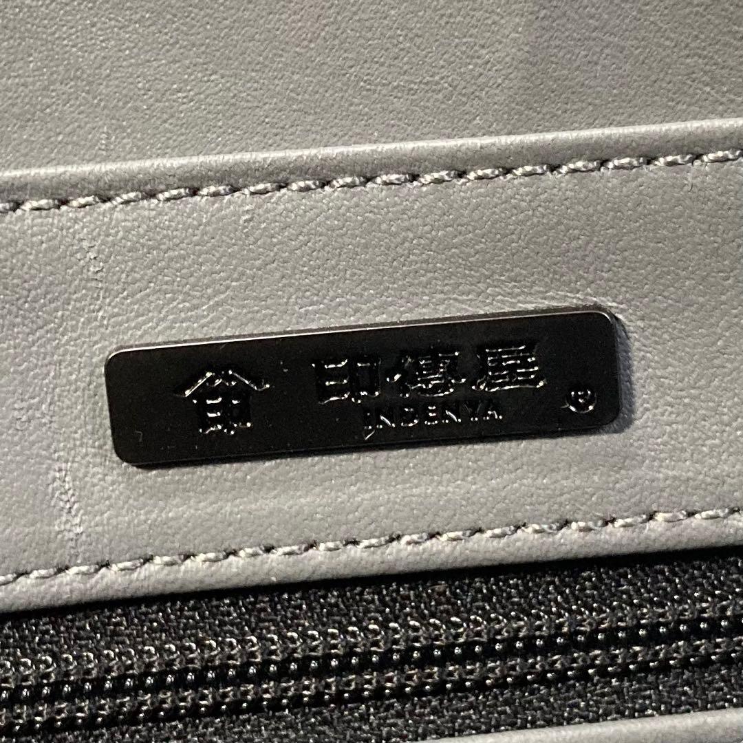 未使用品✨ 印傳屋 ハンドバッグ キャレー 甲州印伝 鹿革 漆 ブラック