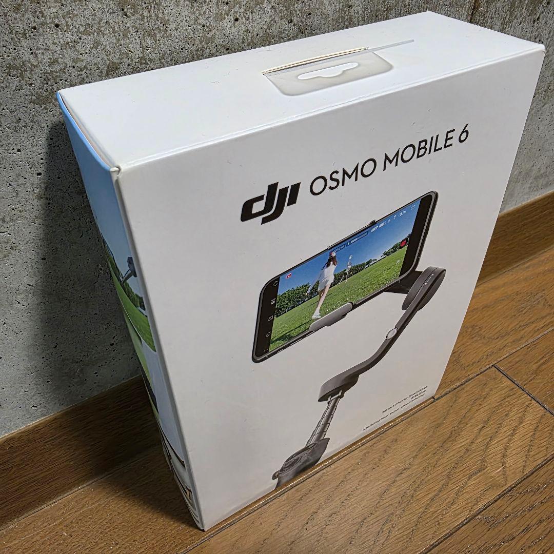 DJI Osmo Mobile 6 スマートフォン用ジンバル　3軸スタビライザー