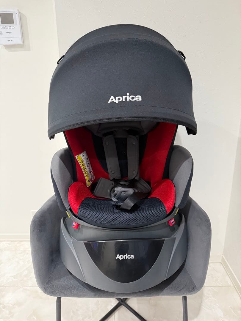 【極美品】Aprica チャイルドシート ディアターンプラスプレミアム 新生児