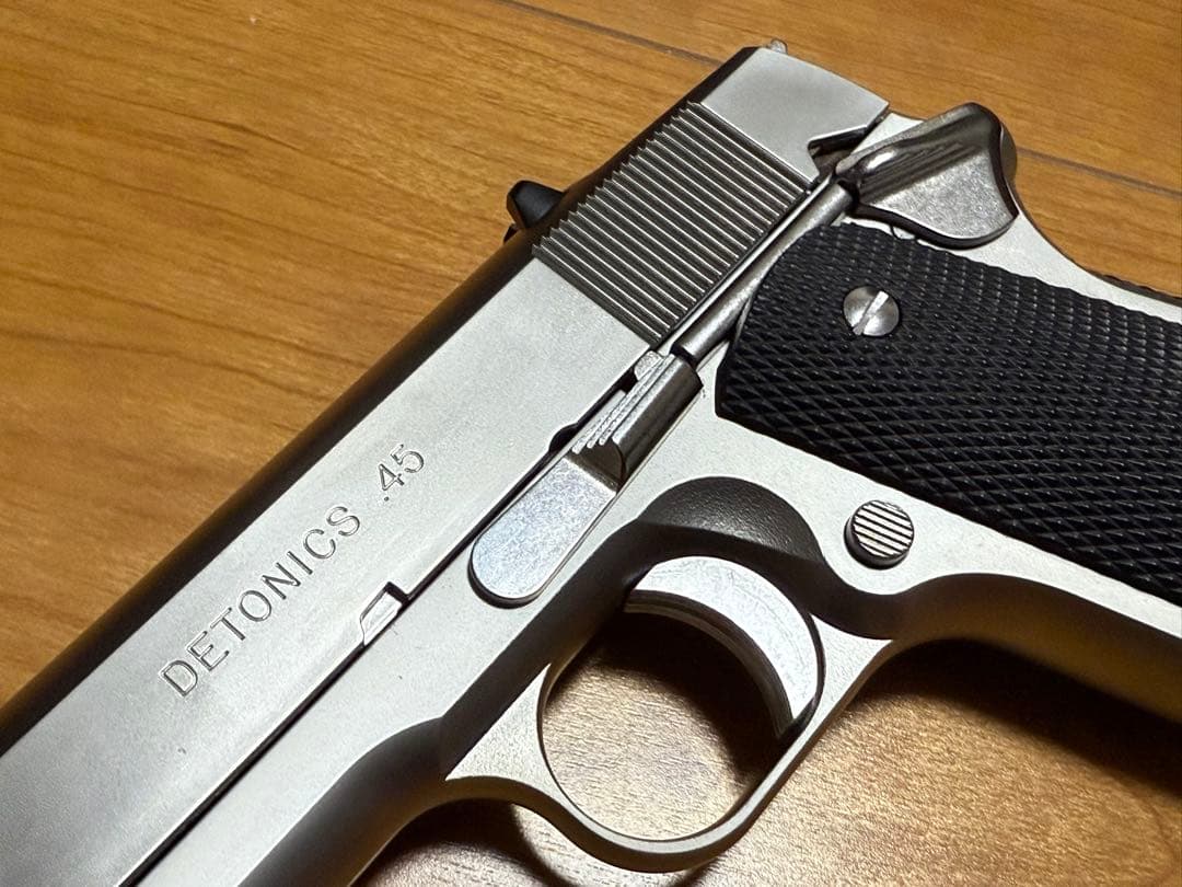 絶版 東京マルイ デトニクス 45 コンバットマスター 入手困難 ガス漏れ無し