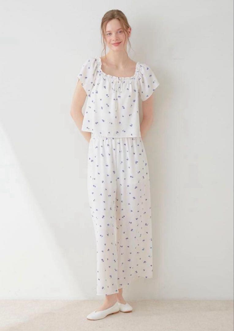 GELATOPIQUE ジェラピケ　小花柄セット　トップス　ボトムス