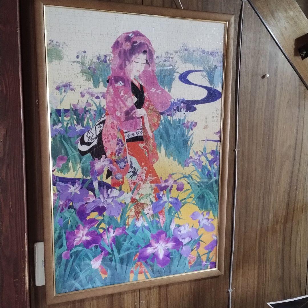 和風女性ジグソーパズル