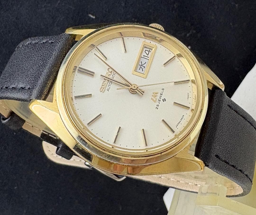 873/稼働 セイコー LM ロードマチック 5606-7190 自動巻