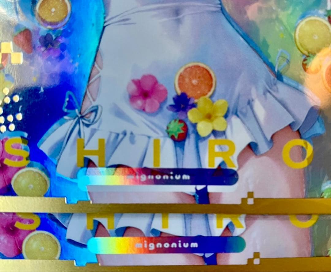 エラーカード　シロ　MIGNON GIRLS! MIGNON WORKS トレカ