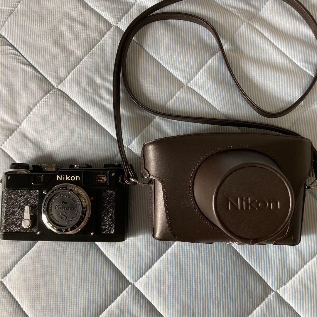 ニコンs3オリンピックボディ、復刻革ケース