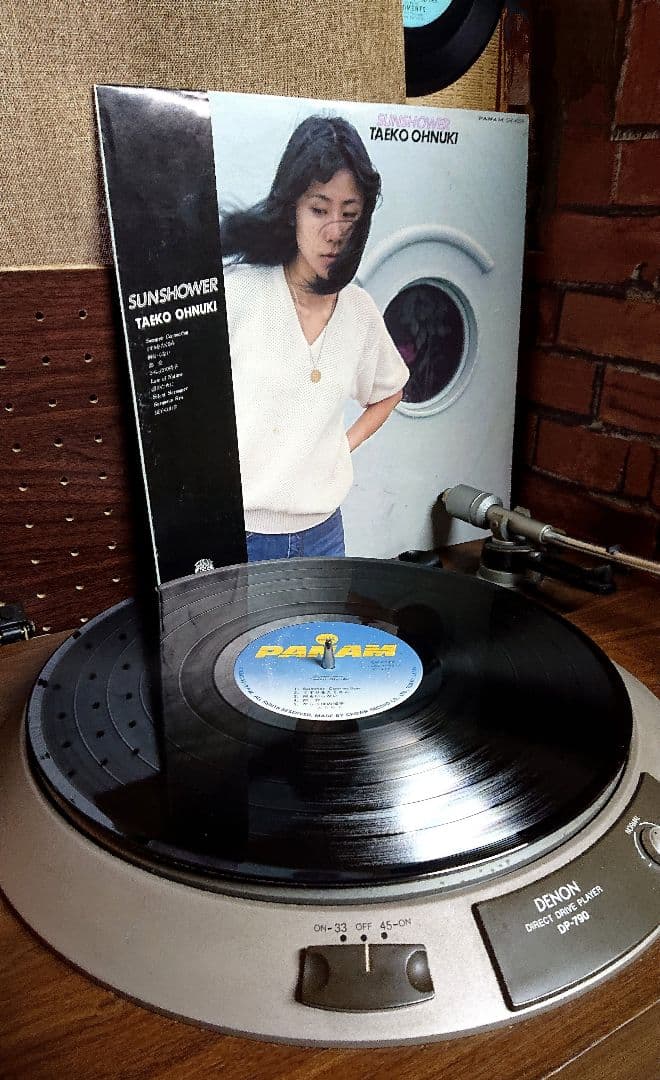 大貫妙子 SUNSHOWER GW-4029 帯付き オリジナル初盤 坂本龍一