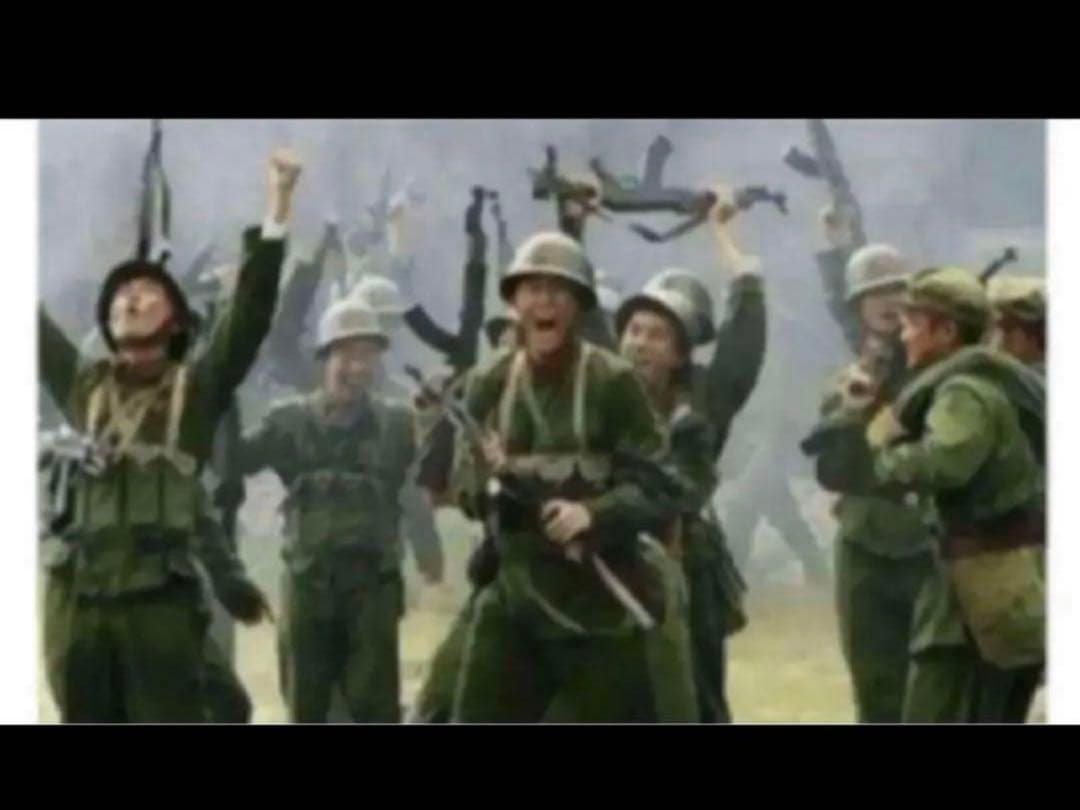 新品官給本物ベトナム戦争65式中国人民解放軍戦闘服上下帽子人民鞄セット