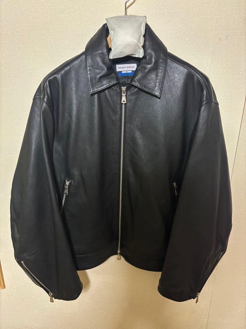 (チカ)メゾンスペシャル　シープレザーシングルライダース