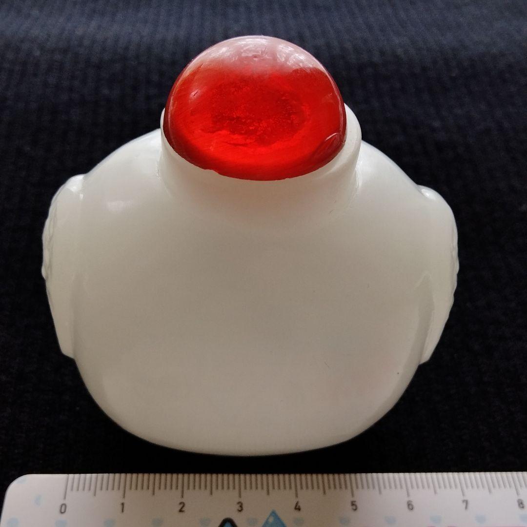 中国骨董コレクション最高潔白玉彫刻双耳鼻煙壺天真無瑕玉石精製本物保証未使用品希少