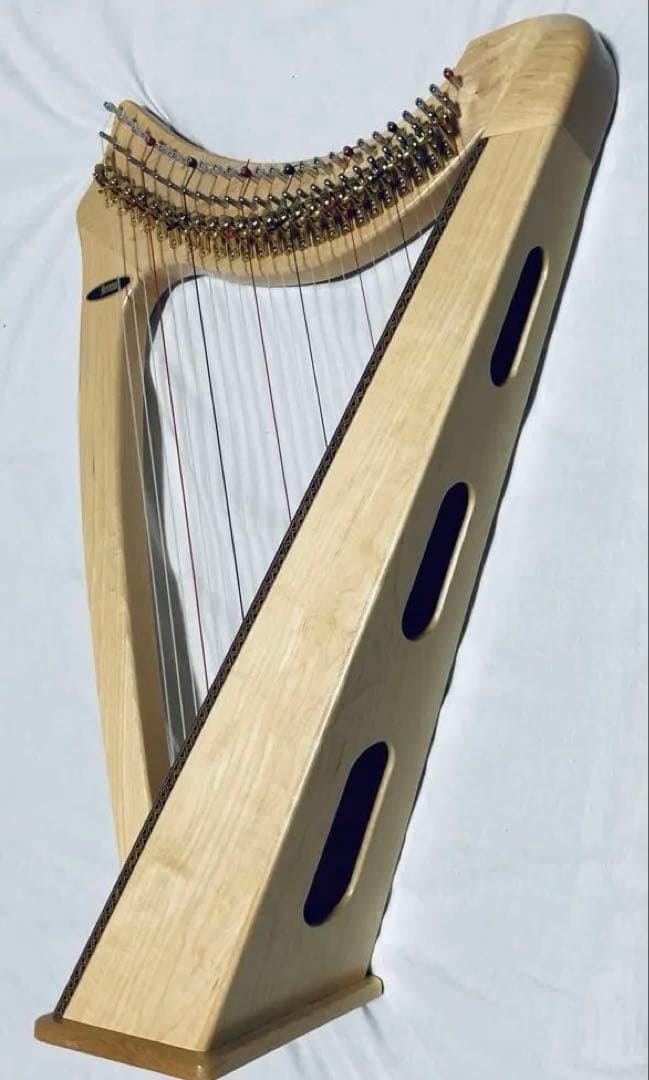 AOYAMA 25S 青山ハープ 25弦 コンパクト ノンペダル 軽量 ケース付